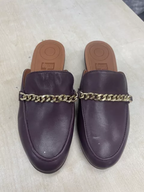 Serene leather best sale mules