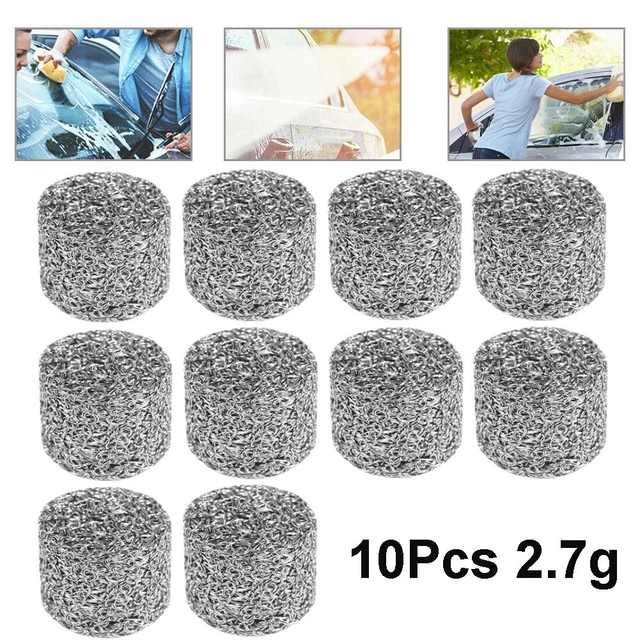 10 Pcs Stainless Steel Foam Lance Replacement Filter Replacement Accessories