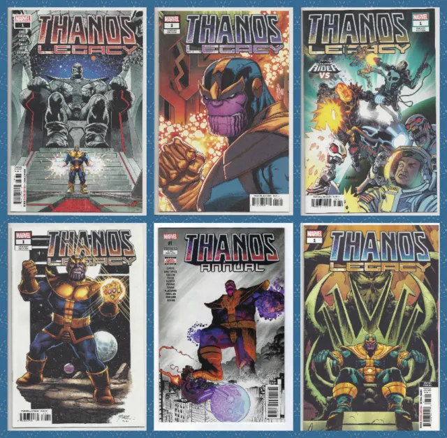THANOS LEGACY #1 & ANNUAL VARIANT CHOICE Cosmic Ghost Rider Marvel 2018 NM- NM