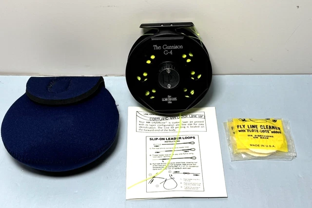 ROSS GUNNISON G4 Fly Reel Fishing Vintage $508.38 - PicClick CA