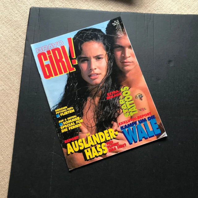 " Bravo Girl " 1993/14 mit Poster  ohne tattoos gut erh versandkostenfrei