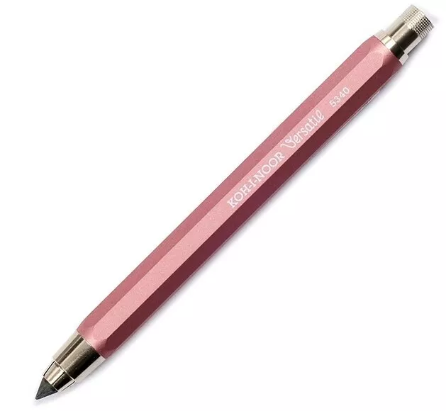 Koh-I-Noor Metall-Mechanische Bleistift Kubuś 5,6mm HB pink