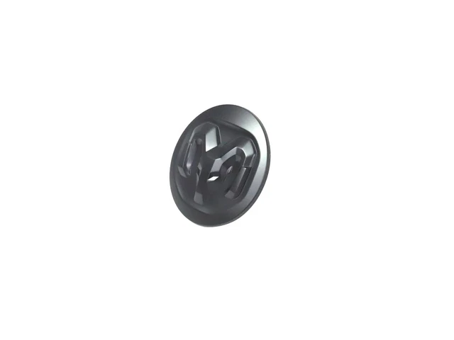 Genuine OEM Mopar Black Wheel Center Cap for Ram with Polished Aluminum Wheels