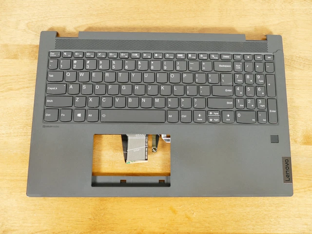Bracciolo Con Tastiera Retroilluminata Per Lenovo Flex 5-15, 5-15IIL05, 5-15ITL05 &ndash; Argento