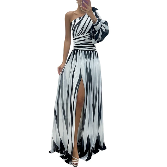 Tidecc Damen-Hemdkleid, Kariert, Lange Ärmel, Lässig, Lockerer