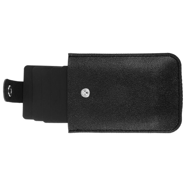 Portafoglio Donna Berliner Bags Sara - Pelle Vera, RFID, 11x9cm, Nero, Con Portamonete E Gettone - Foto 6