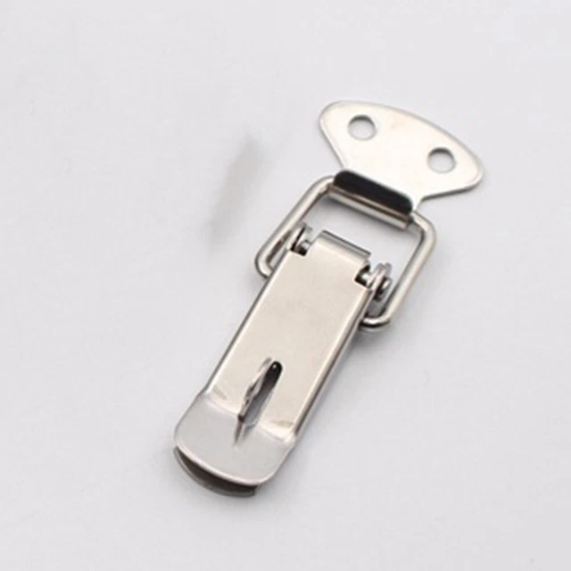 Clip di bloccaggio premium a molla 4 pz. Barra in acciaio inox per scatole