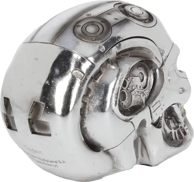 Scatola Nemesis Now T-Terminator 18 cm argento, resina 3