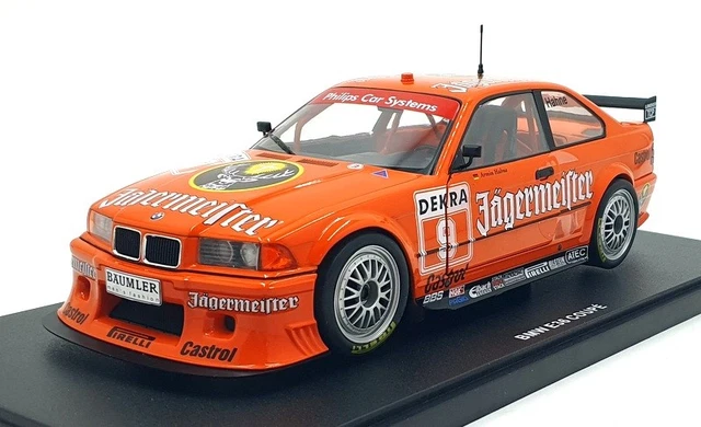 Diecast model cars Bmw M3 1/18 AUTOart (E30) No.19 Jägermeister DTM