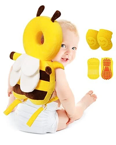 ZeMooon Baby Head Protector Cushion Toddler Head Protection Pillow Baby Backp...