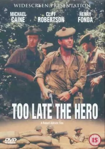 Too Late the Hero DVD War (2002) Michael Caine - Henry Fonda Quality Guaranteed