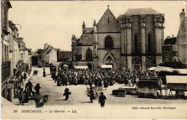 CPA AK Mortagne Orne - Le Marche (800267)