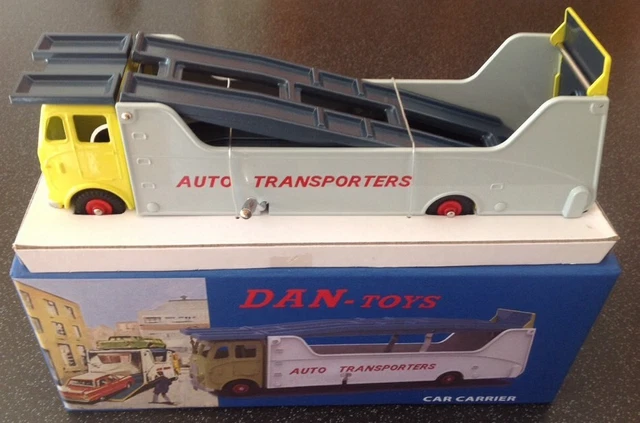 Miniature Dinky Toys / Dan Toys – Saviem Porte Fer – Échelle 1/43 – Boîte D'origine