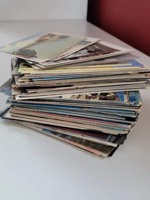 Large Lot Of Antique/vintage Postcards, U.k/abroad, Some Topo