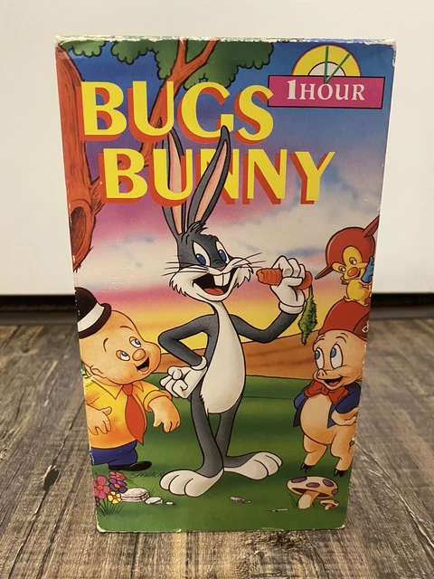 BUGS BUNNY VHS One Hour Eight Cartoons Kids Klassics Cartoon Animated ...