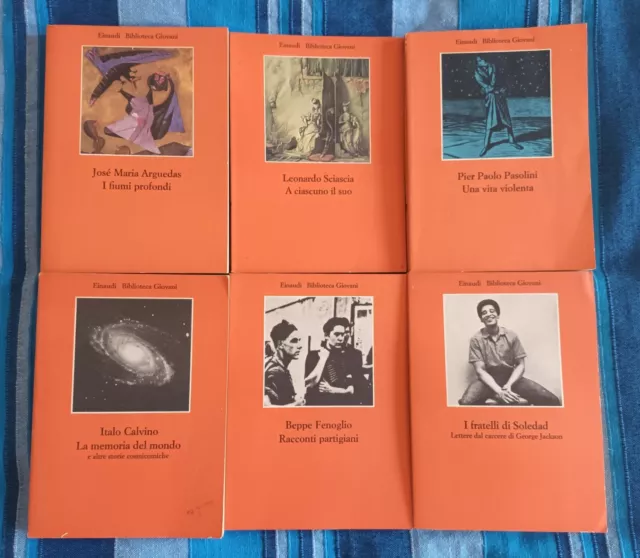 Lotto 34 libri Einaudi Biblioteca Giovani Calvino Tolstoj Shakespeare Brecht 2