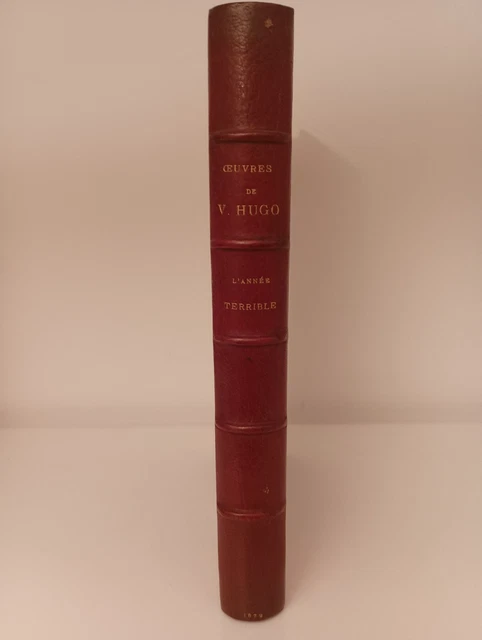 Victor Hugo Les Misérables - Édition Originale 1862 - Reliure Signée A. Sudre - EO