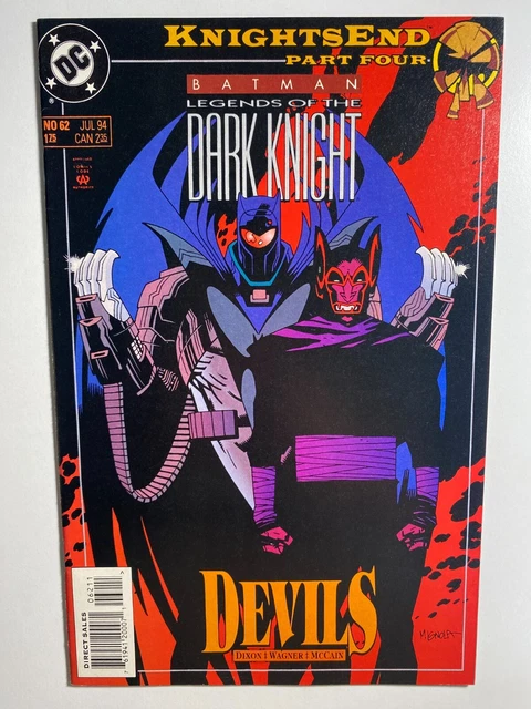Dc Comics Batman: Legends Of The Dark Knight #62 (1994) Nm Comic