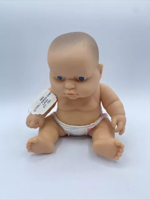 Lovely Babies Baby Doll Infant Realistic Looking Newborn w/Diaper Gray Eyes 6/48