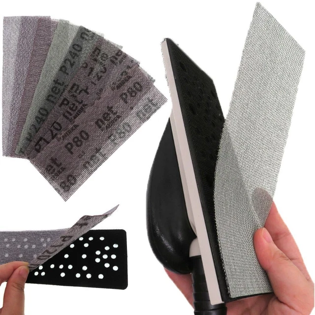 Tampon en papier Emery Disques de ponçage à mailles Papier de sable abrasif