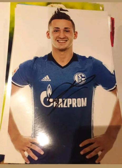 Signiertes Foto Donis Avdijaj FC Schalke 04 NEU