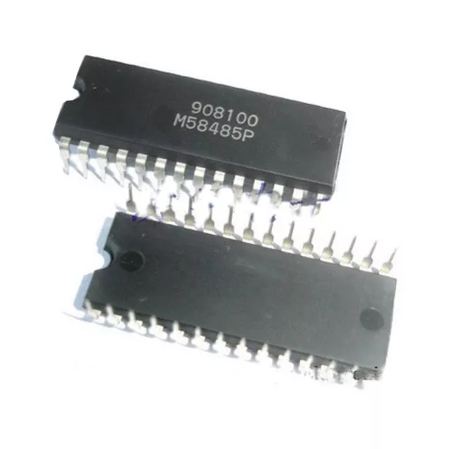 2PCS M58485P DIP-28 M58485 29-Function Remote-control Receiver Chip IC