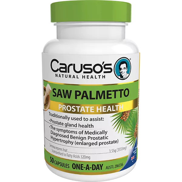 Caruso's Natural Health Saw Palmetto 50C - Prostate Health