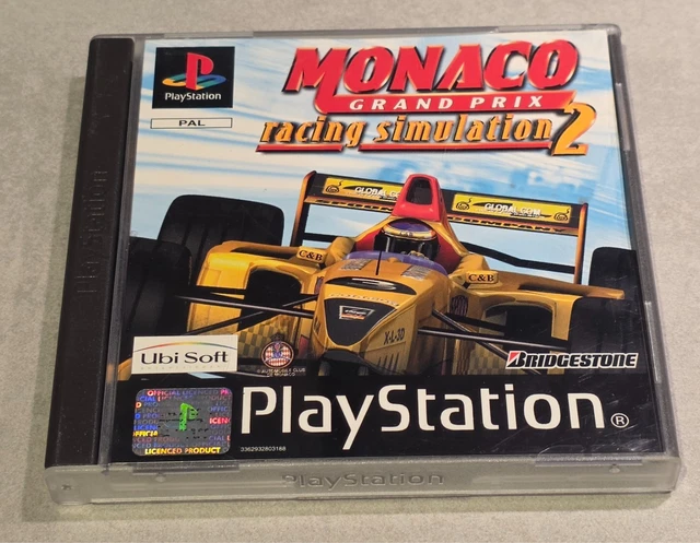 PS1 Playstation 1 jaquette cover Arrière F1 World Grand Prix