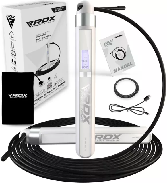 Skipping Rope Adult by RDX, speed rope, Jump Rope, exercise rope, Training