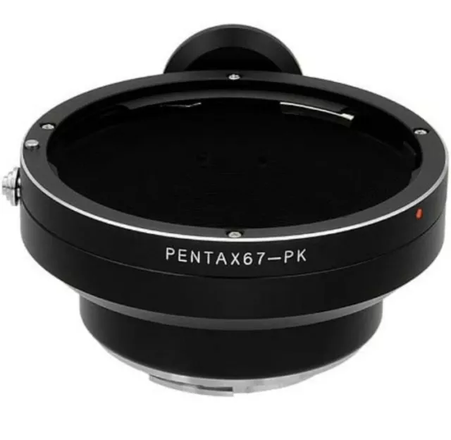 Fotodiox Pro Adapter, Pentax 6x7,67 Lens to Pentax K (PK) Mount Camera Adapter #