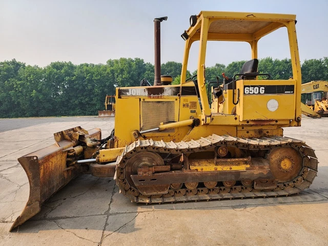 1997 John Deere 650G Serie IV Crawler Dozer, 6 Way Blade, 5080 Hours, Pedal Str