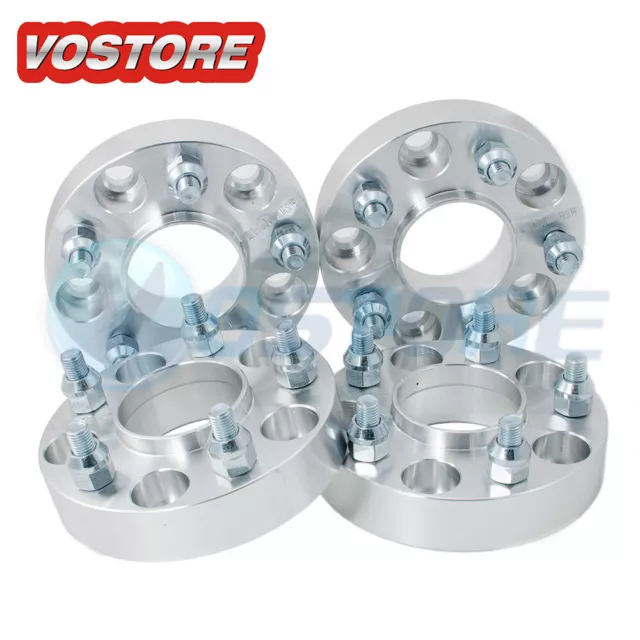 4PC 1.25" Hubcentric 5x4.75 Wheel Spacers for Chevy Corvette Camaro GMC Sonoma