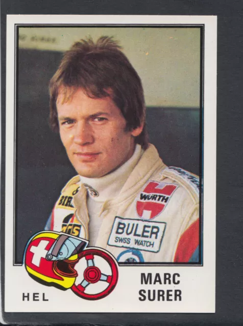 Panini F1 Grand Prix Sticker, No 65 Marc Surer, Motor Racing, Sports