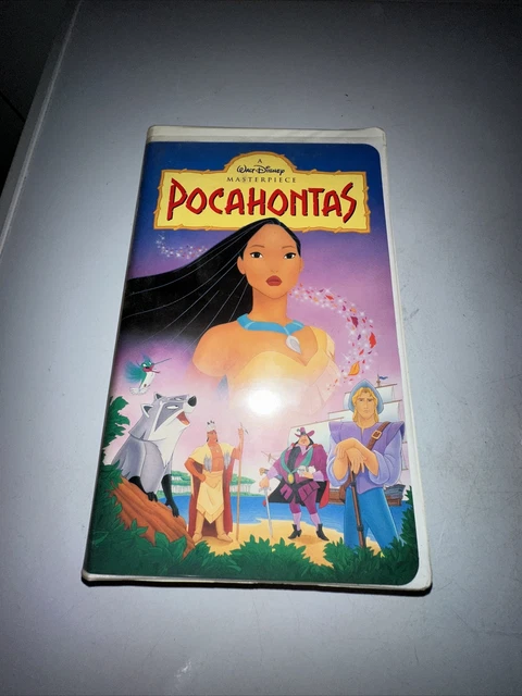 Pocahontas (VHS, 1996) A Walt Disney Masterpiece in a Clamshell Case