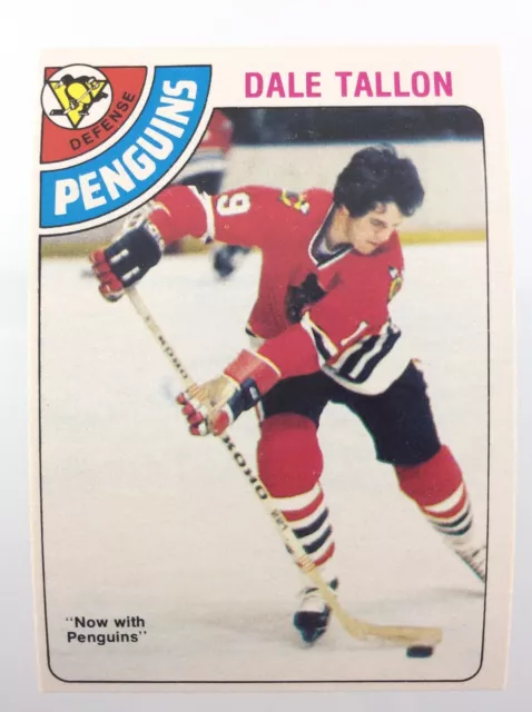 1977-78 Dale Tallon 146 OPC Pittsburgh Penguins O-Pee-Chee Hockey Card 0137M