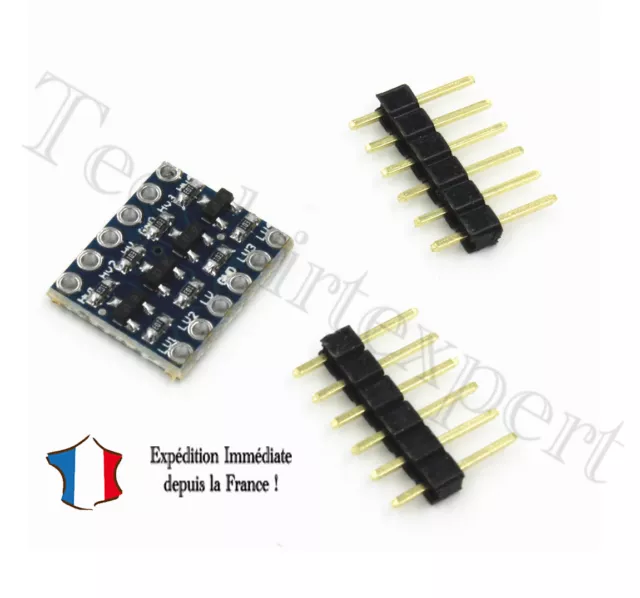 Iic I2C Logic Level Converter bidirectionnelle Module 5 V à 3.3 V pour Arduino !