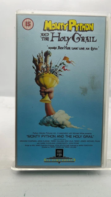 MONTY PYTHON AND The Holy Grail VHS Video Tape £9.99 - PicClick UK