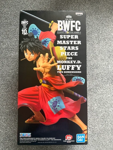 Figurine Banpresto Monkey D. Luffy – Super Master Stars Gear 4, The Tones