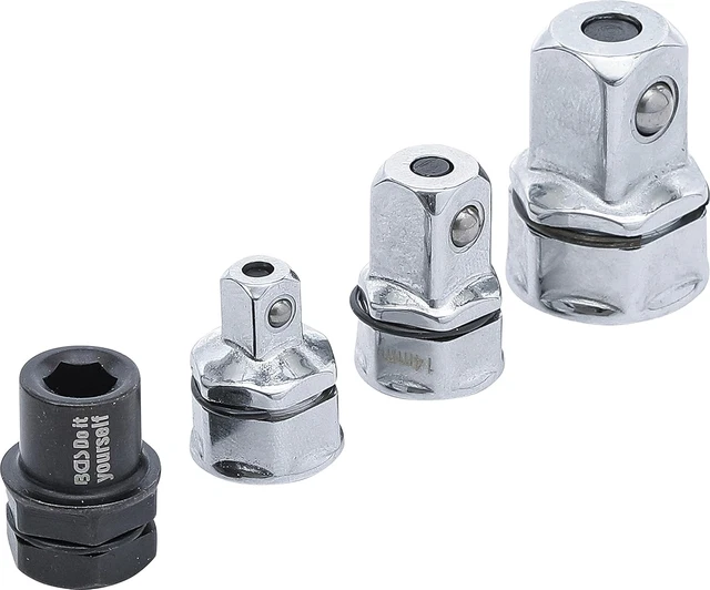 Set 4 Chiavi Filettate A Ganci - Per Regolazione Ammortizzatori, Con Maniglia Antiscivolo - Foto 2