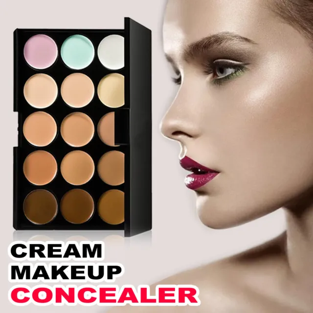 NEW 15 Color Contour Cream Concealer Kit Neutral Makeup Camouflage Palette SALE
