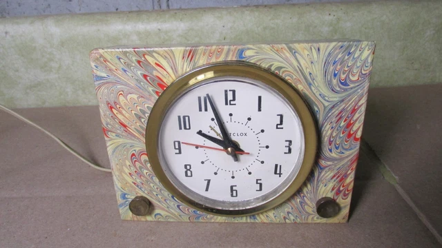 Vintage Westclox S10-S Electric Alarm Clock - Works
