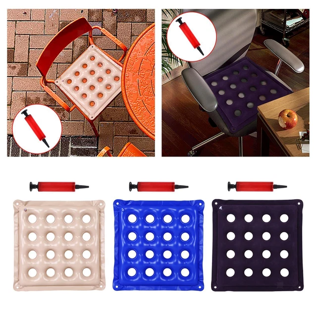 Coussins de siège gonflables Anti-escarre avec coussins de lit à pompe siège