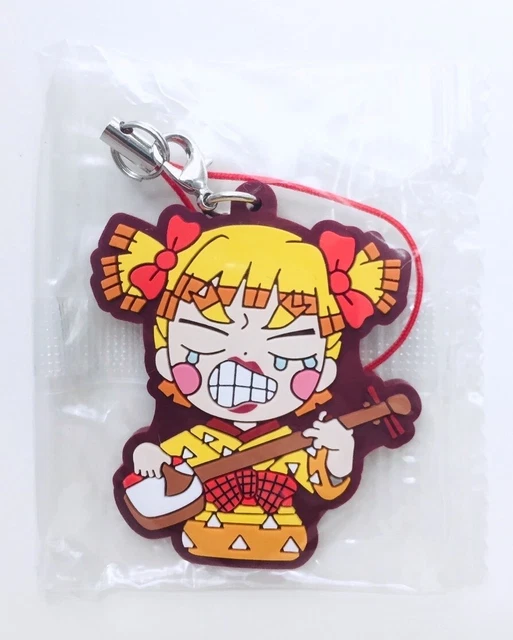 ZENITSU AGATSUMA RUBBER Strap Charm Kimetsu no Yaiba Demon Slayer