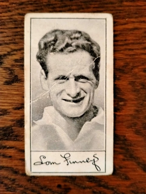 Tom Finney Preston #33 Barratt Famous Footballers Series A.4 1956