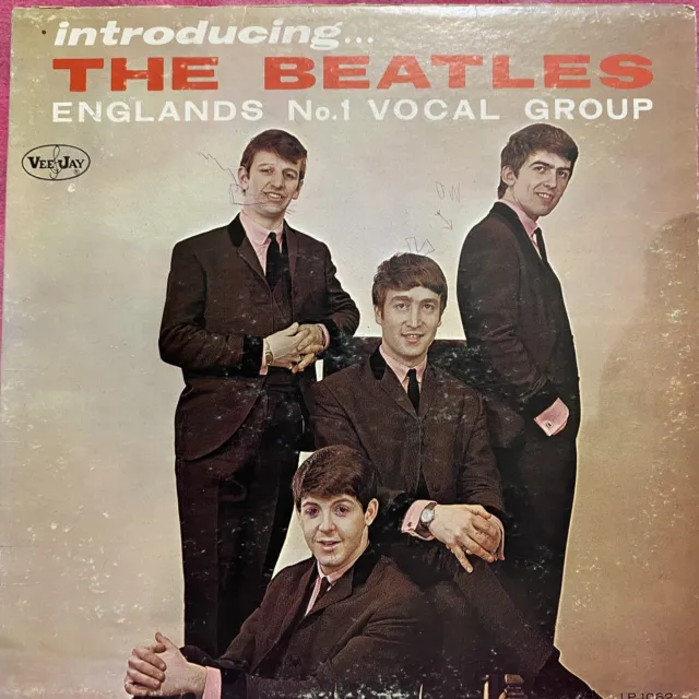THE BEATLES Introducing The Beatles LP VEE JAY VJLP 1062 rare OG dg mono