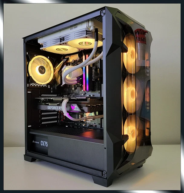 AMD RYZEN 5 3600 GTX 1660 Gaming PC Computer 16GB RAM 500GB SSD Desktop ...