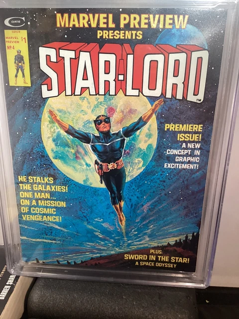 Marvel Preview #4 CGC 9.6. 1st Appearance/Origin of Star-Lord. WHITE Pages! 4