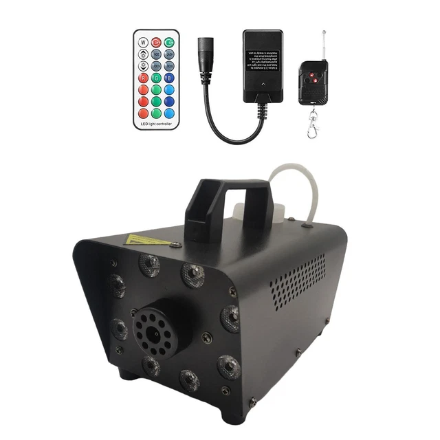Fog Machine 500W Continuous Spray Halloween Smoke Machine for DJ Performance