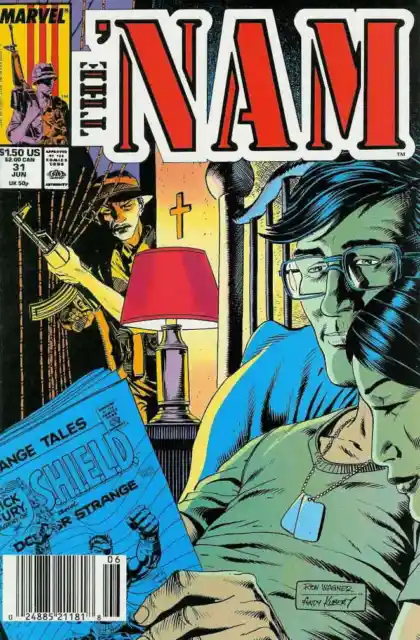 Nam, The #31 (Newsstand) FN; Marvel | Vietnam War comic - we combine shipping