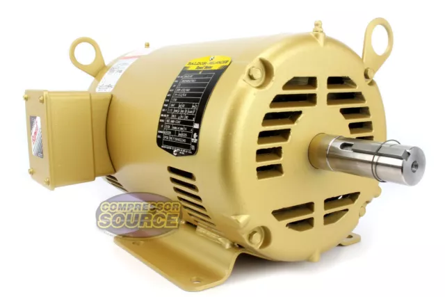 5 Hp 3 Ph Three Phase Electric Motor EM3218T Baldor 1750 RPM 184 T Frame New 2